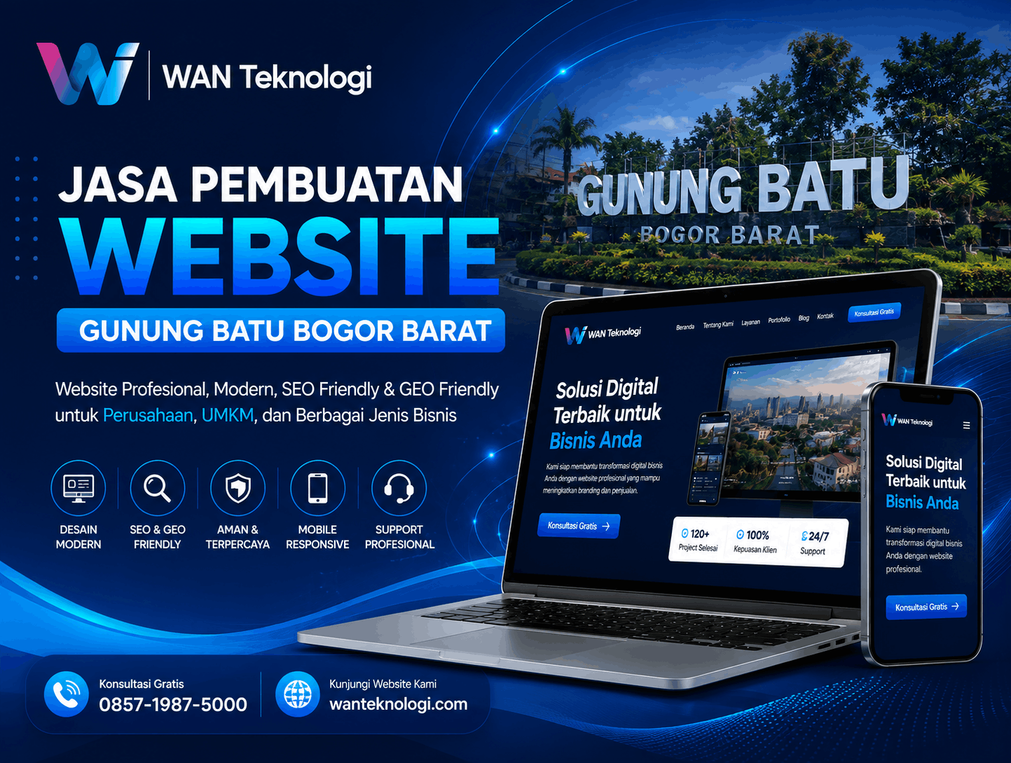 Jasa Pembuatan Website Gunung Batu Bogor Profesional untuk Perusahaan, UMKM, dan Berbagai Jenis Bisnis