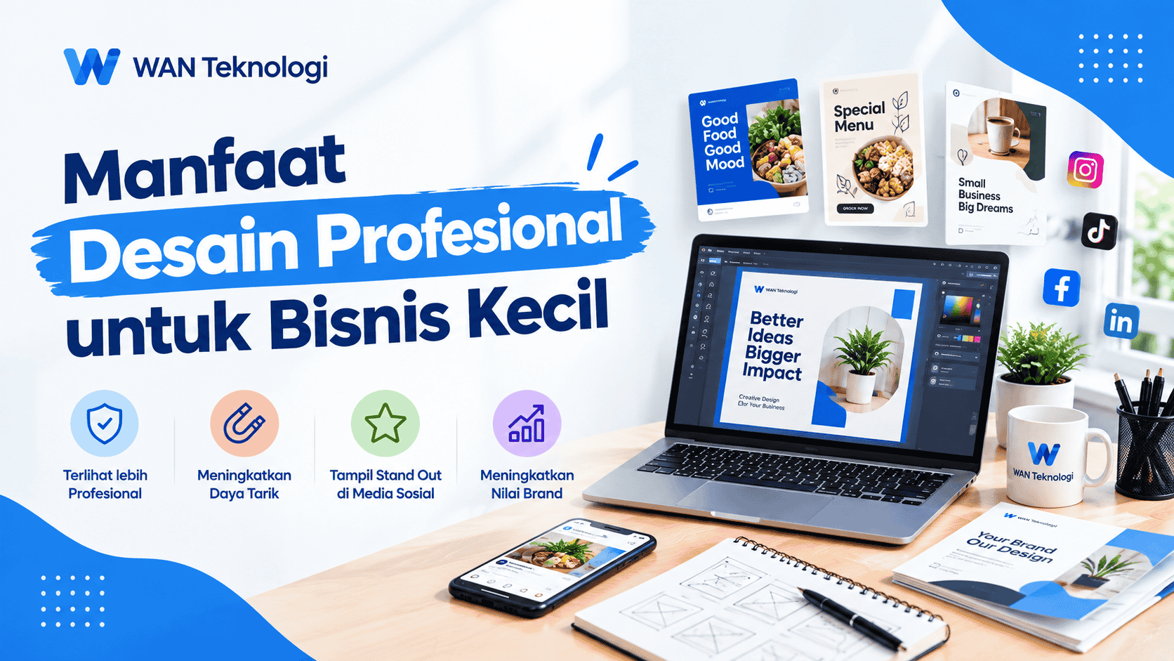 Manfaat Desain Profesional untuk Bisnis Kecil