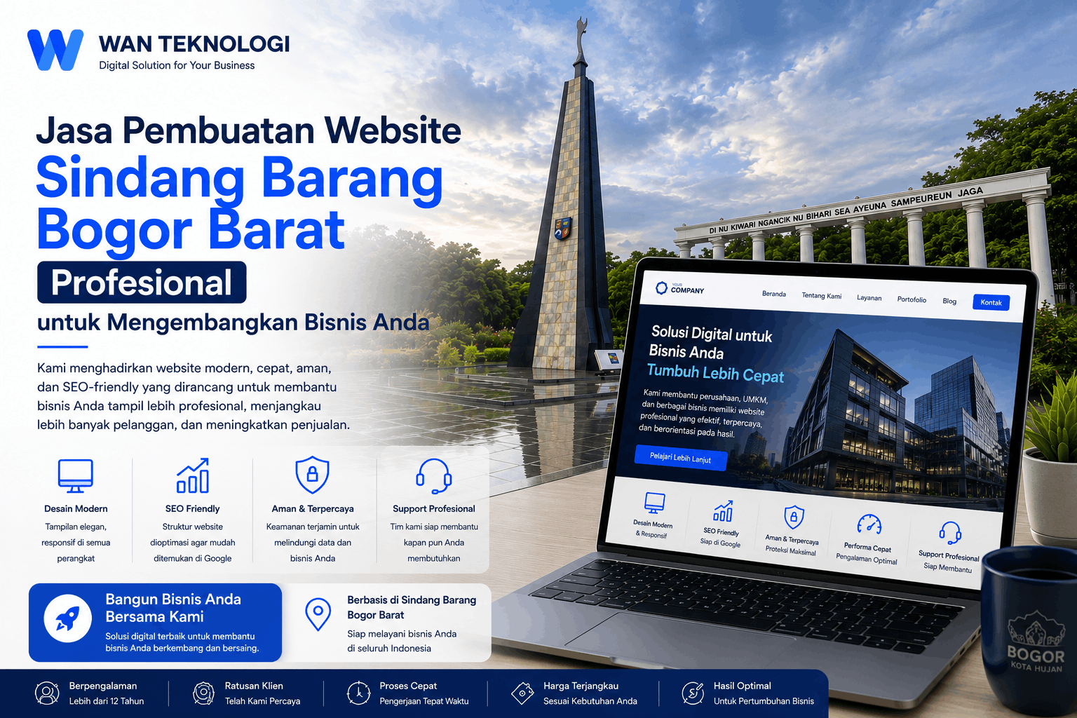 Jasa Pembuatan Website Sindang Barang Bogor Barat Profesional untuk Mengembangkan Bisnis Anda