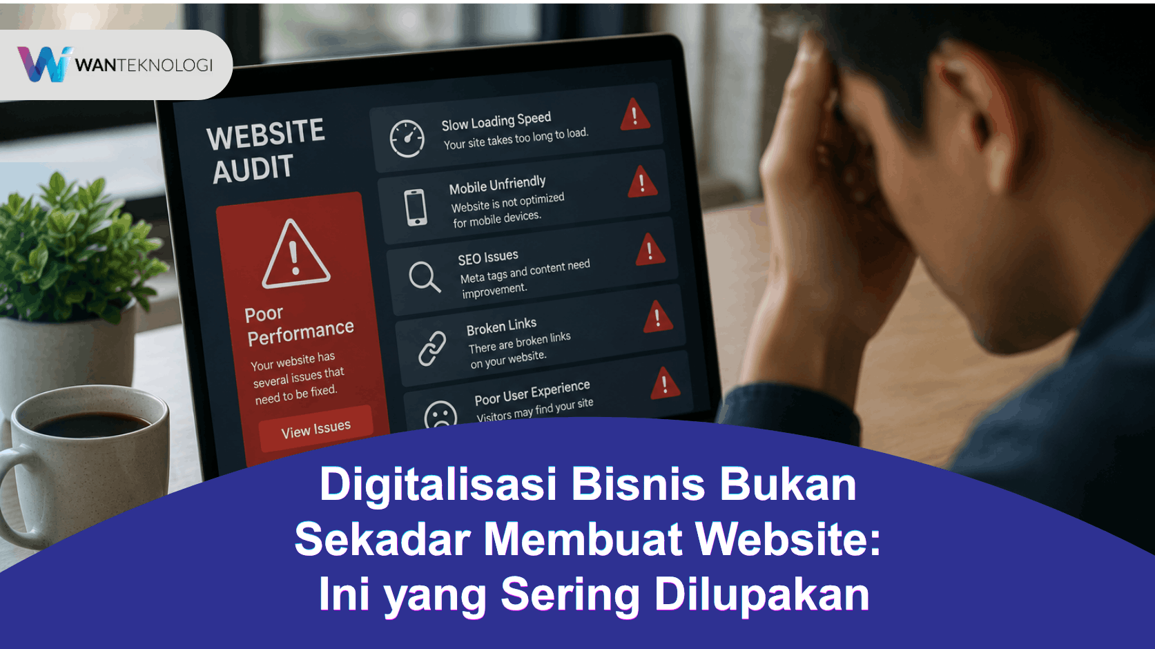 5 Kesalahan Website yang Paling Sering Kami Temukan Saat Menangani Client