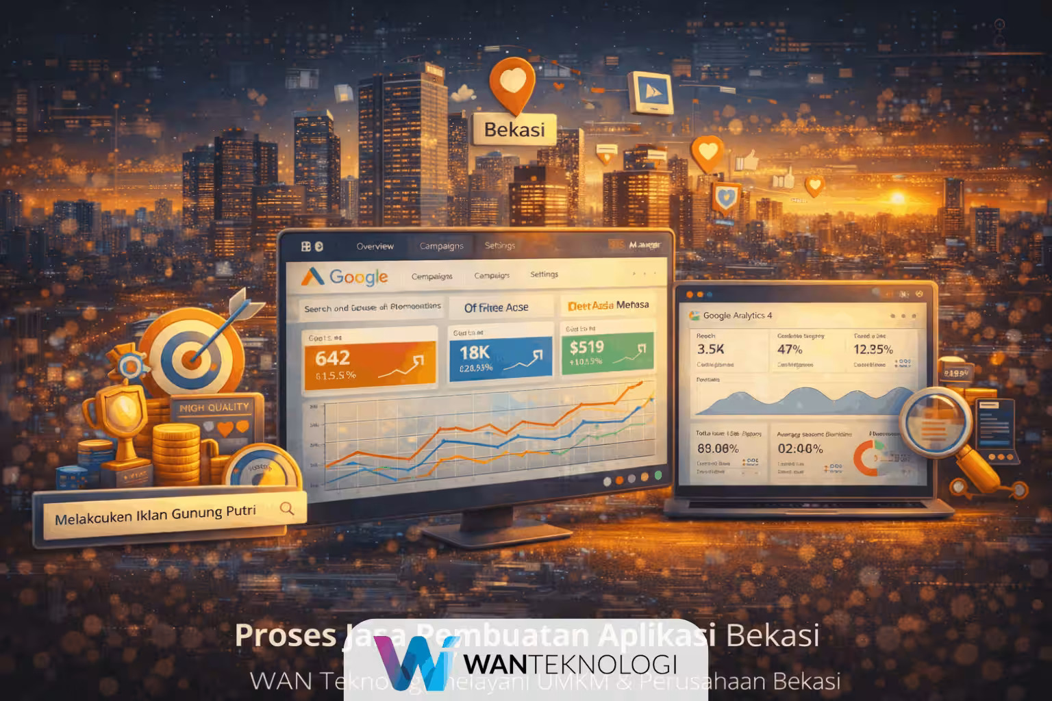 Jasa Digital Marketing Bekasi Profesional untuk Leads, Branding & Penjualan