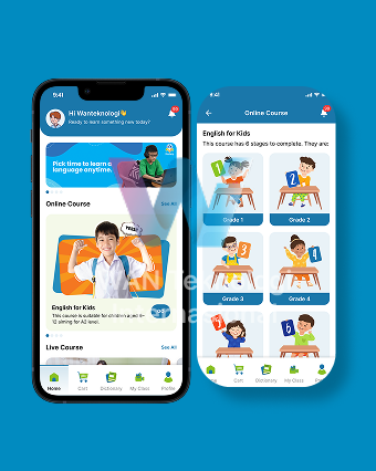 Aplikasi Online Course & E-Learning Interaktif untuk Pendidikan Digital di Indonesia