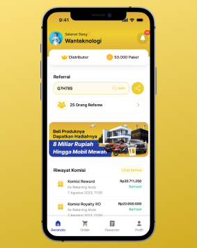 Aplikasi E-Commerce Terlengkap untuk Bisnis: Sistem Keagenan, Reward, dan Pembayaran Online