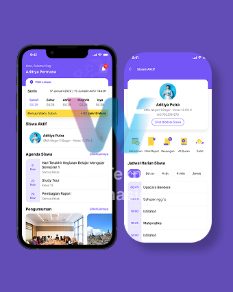 Aplikasi Portal Sekolah & Sistem Informasi Akademik Digital Terintegrasi di Indonesia