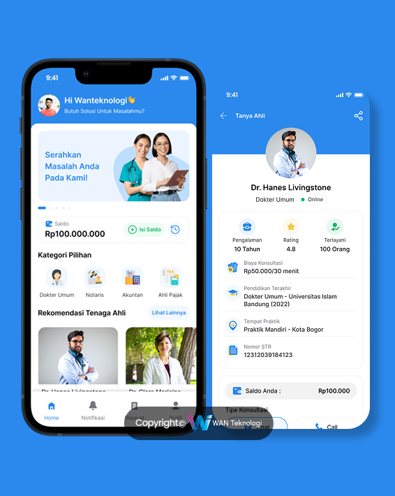 Aplikasi Konsultasi Kesehatan & Booking Dokter Online Terpercaya di Indonesia